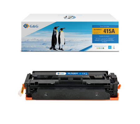 Toner Compatibile - per Hp W2031A - ciano - 2100 pagine - GeG - GG-PH2031C - 6939385969920 - DMwebShop