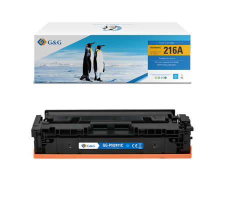 Toner compatibile - per Hp - Color LaserJet Enterprise Flow M681z-M681dh-M681f - ciano - 850 pagine - GeG - GG-PH2411C - 6939385934911 - DMwebShop