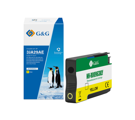 Cartuccia ink - compatibile - per HP - OfficeJet Pro 9010-9010e-9012 - giallo - GeG - NH-R00963XLY - 6941580863910 - DMwebShop