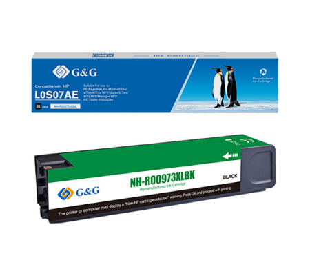 Cartuccia ink - compatibile - per HP - PageWide Pro 452dn-452dw-477dn - nero - GeG - NH-R00973XLBK(PG) - 6939385903948 - DMwebShop