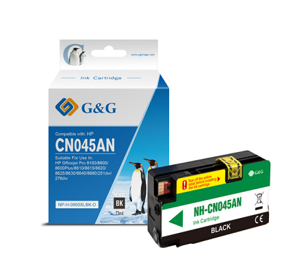 Cartuccia ink - compatibile - per HP - Officejet Pro 8100-8600-8601Plus - nero - GeG - NP-H-0950XLBK-D - 6934974163147 - DMwebShop