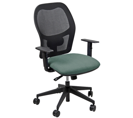 Seduta ergonomica Hubble - tessuto Fashion Go Couture - verde - Unisit - HUHU/BR/GV - DMwebShop