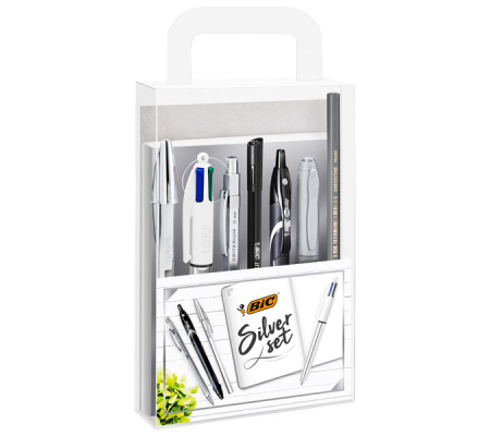 Set scrittura Silver Set - Bic - 9576121 - 3086123519305 - DMwebShop