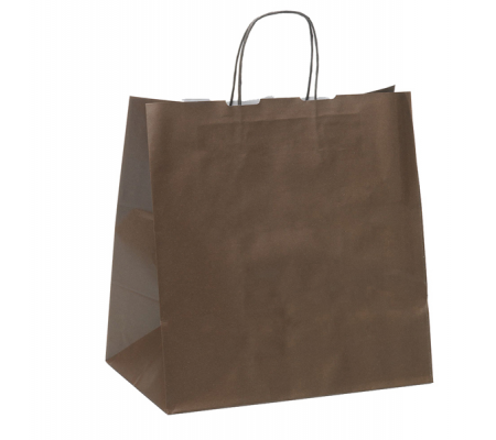 Shoppers in carta maniglie cordino - 32 x 20 x 33 cm - avana - conf. 25 sacchetti Mainetti Bags - 073014 - 8029307073014 - DMwebShop