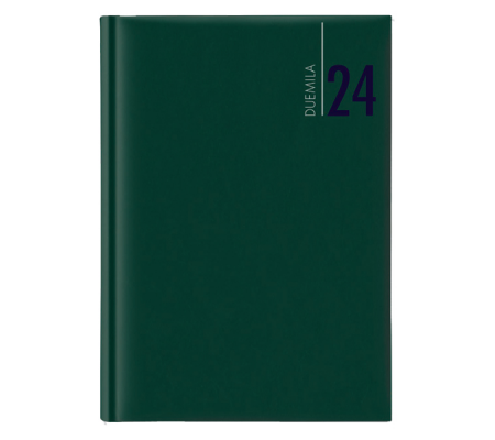 Agenda settimanale 2024 - copertina in carta imbottita - 17 x 24 cm - 8008842572046 - DMwebShop