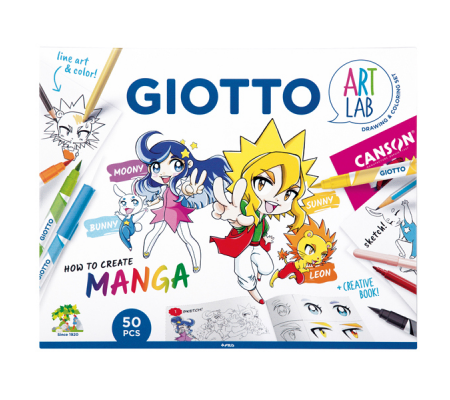 Laboratorio artistico Manga - Giotto - F582300 - 8000825051968 - DMwebShop