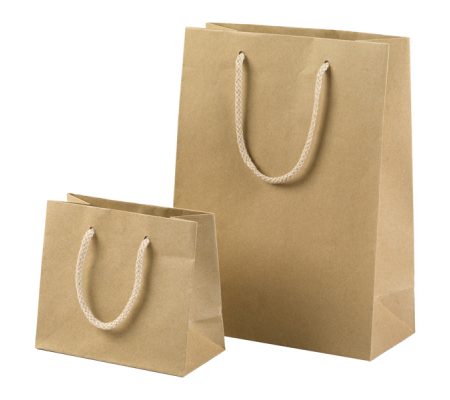 Shopper - 10 x 12 + 6,5 cm - 160 gr - carta kraft - avana - conf. 12 pezzi - PNP - UY508HNN04YNN - 8013170571012 - DMwebShop