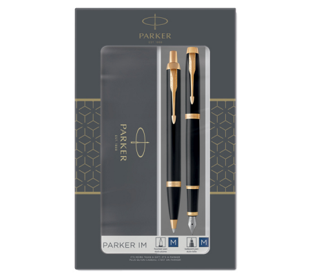 Gift Set Sfera mt - + Stilografica mt - IM Black Edition GT - Parker - 2093216 - 3026980932169 - DMwebShop