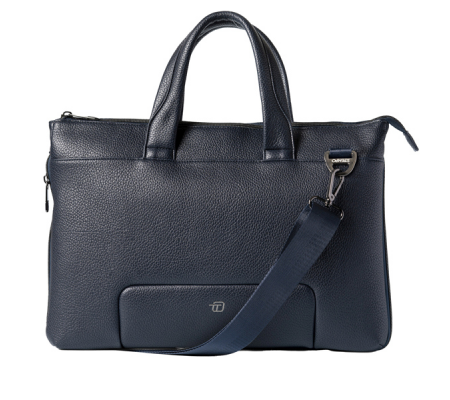 Borsa espandibile Gate Trended - con manici - 41 x 30 x 7 cm - ecopelle - blu - InTempo - 9234GAT32 - 8029221835545 - DMwebShop