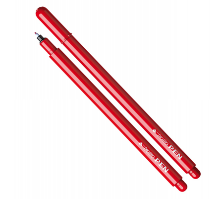 Pennarello fineliner Pen - 0,5 mm - rosso - conf. 12 pezzi - Tratto - 830702 - 8000825830785 - DMwebShop