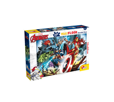 Puzzle maxi - Marvel Avengers - 150 pezzi - Lisciani - 100392 - 8008324100392 - DMwebShop
