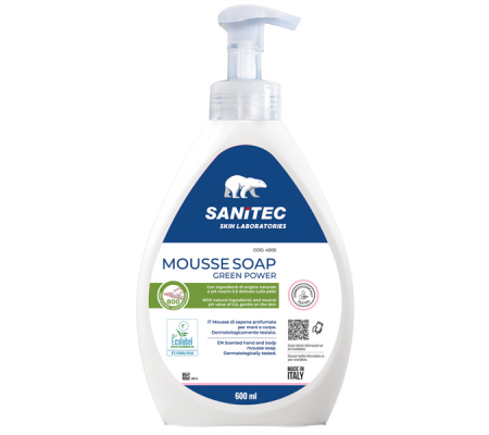 Sapone in mousse Green Power - 600 ml - Sanitec - 4005 - 8050999570208 - DMwebShop
