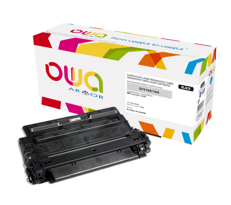 Toner compatibile - nero - per Hp 16A - 12000 pagine - Armor - K12329OW - 3112539606787 - DMwebShop