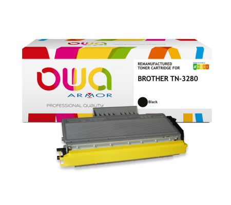 Toner compatibile - per Brother TN3280 - nero - 8000 pagine - Armor - K15147OW - 3112539605650 - DMwebShop