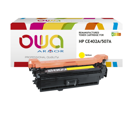 Toner compatibile - giallo - per Hp 507X - 6000 pagine - Armor - K15540OW - 3112539606534 - DMwebShop