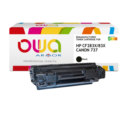 Toner compatibile - nero - per Canon 737 - 2200 pagine - Armor - K15791OW - 3112539620349 - DMwebShop