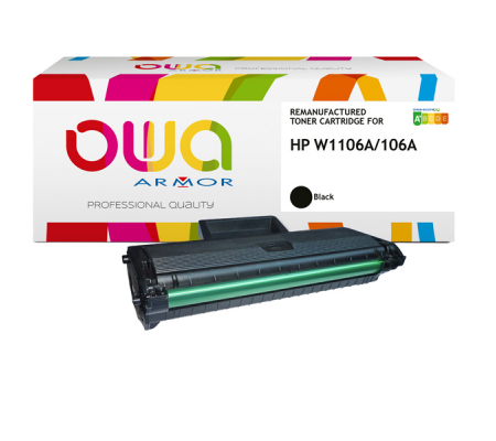 Toner compatibile - nero - per Hp 106A - 3000 pagine - Armor - K18882OW - 3112539848644 - DMwebShop