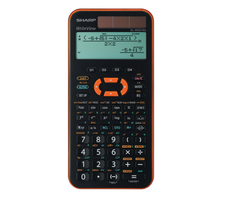 Calcolatrice scientifica - EL-W531XG - Arancione - Sharp - ELW531XGYR - 4974019029962 - DMwebShop