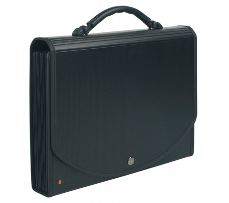 Classificatore Exacase - 13 tasche - PPL - 33 x 26 cm - nero - Exacompta - 55934E - 3130630559344 - DMwebShop