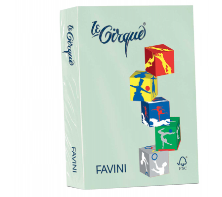 Carta Le Cirque - A4 - 160 gr - verde pistacchio pastello 102 - conf. 250 fogli - Favini - A746304 - 8025478320629 - DMwebShop