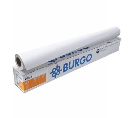 Carta Cad Eco 80 - 610 mm x 50 mt - 80 gr - opaca - bianco - Burgo - 7580007-173 - 8021047749129 - DMwebShop