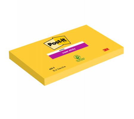 Blocco foglietti Super Sticky - giallo oro - 76 x 127 mm - 90 fogli - Post-it - 7100290188 - 4001895877117 - DMwebShop