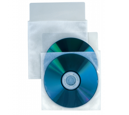 Buste a sacco - Insert CD Pro - con divisorio interno - patella di chiusura - PPL - conf. 25 pezzi - Sei Rota - 430107 - 8004972018454 - DMwebShop