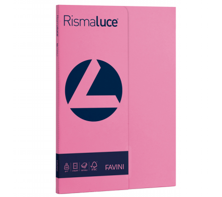 Carta Rismaluce Small - A4 - 200 gr - ciclamino 58 - conf. 50 fogli - Favini - A69F544 - 8007057615241 - DMwebShop