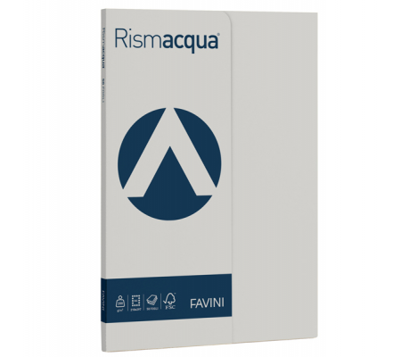 Carta Rismacqua Small - A4 - 200 gr - ghiaccio 12 - conf. 50 fogli - Favini - A69U544 - 8007057615463 - DMwebShop