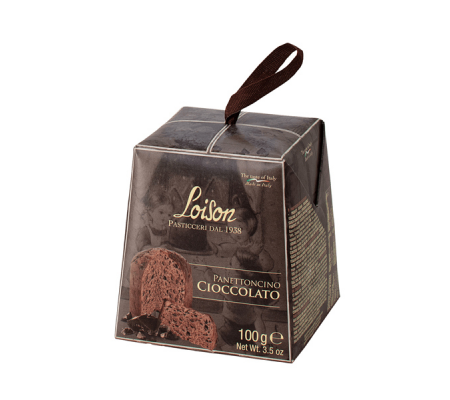 Panettoncino Cioccolato - Linea Mignon - in astuccio - cioccolato - 100 gr - Loison - 9119 -  - DMwebShop