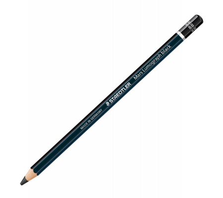 Matita di grafite tipo carboncino Mars Lumograph Black - gradazione 8B - Staedtler - 100B-8B - 4007817185353 - DMwebShop