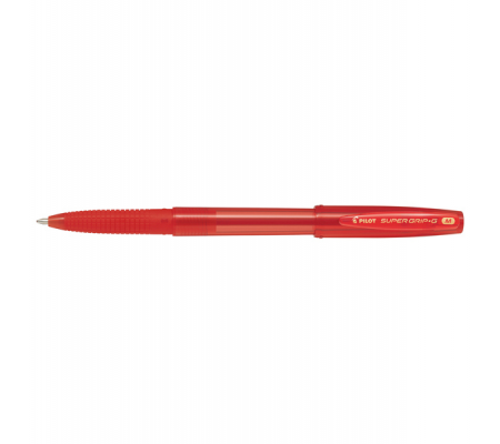 Penna a sfera Supergrip G con cappuccio - punta 1 mm - rosso - Pilot - 001662 - 4902505524257 - DMwebShop