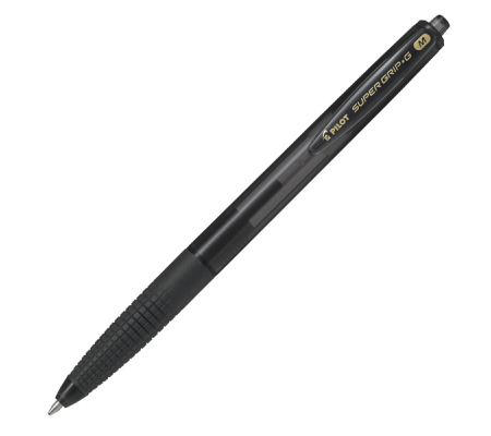 Penna a scatto Supergrip G - punta 1 mm - nero - conf. 12 pezzi - Pilot - 001614 - 4902505524400 - DMwebShop