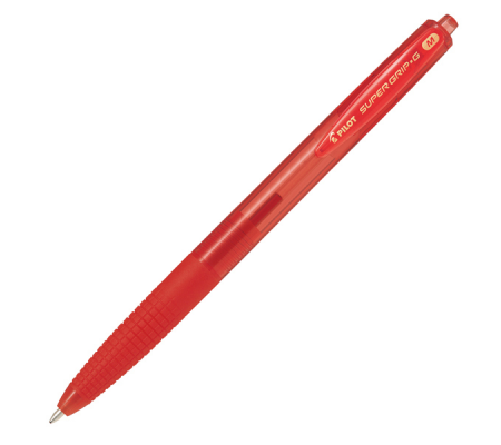 Penna a scatto Supergrip G - punta 1 mm - rosso - conf. 12 pezzi - Pilot - 001616 - 4902505524417 - DMwebShop