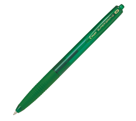 Penna a scatto Supergrip G - punta 1 mm - verde - conf. 12 pezzi - Pilot - 001617 - 4902505524431 - DMwebShop