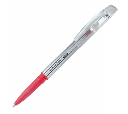 Penna a sfera gel cancellabile Uniball Signo TSI - punta 0,7 mm - rosso - Uni Mitsubishi - M UF220/07 R - 4902778190647 - DMwebShop