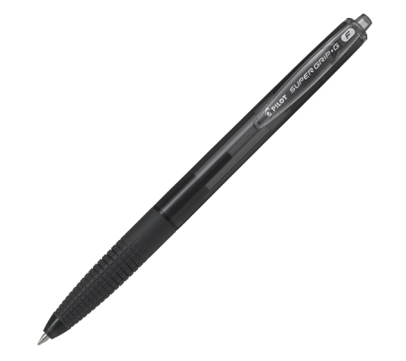 Penna a scatto Supergrip G - punta 0,7 mm - nero - Pilot - 001638 - 4902505524363 - DMwebShop