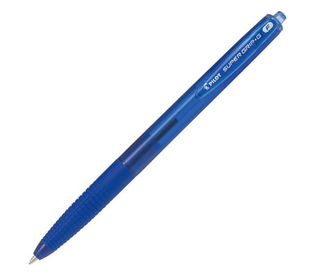 Penna a scatto Supergrip G - punta 0,7 mm - blu - conf. 12 pezzi - Pilot - 001639 - 4902505524387 - DMwebShop