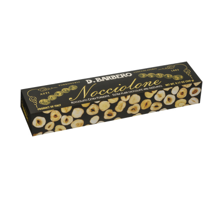 Nocciolone - gusto fondente - 260 gr - D. Barbero - 6001GF - 8025133128461 - DMwebShop