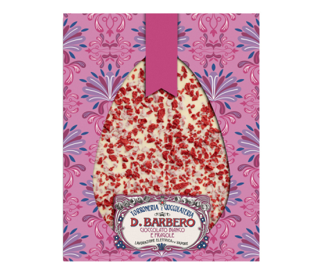 Tavoletta Tablovo - gusto cioccolato bianco e fragola - 250 gr - D. Barbero - BIANCOFRAGOLA - 8025133128911 - DMwebShop