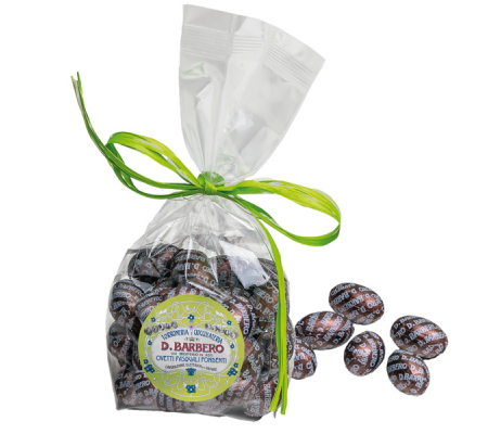 Ovetti di cioccolato fondente - in sacchetto - 200 gr - D. Barbero - OV200F - 8000813120584 - DMwebShop