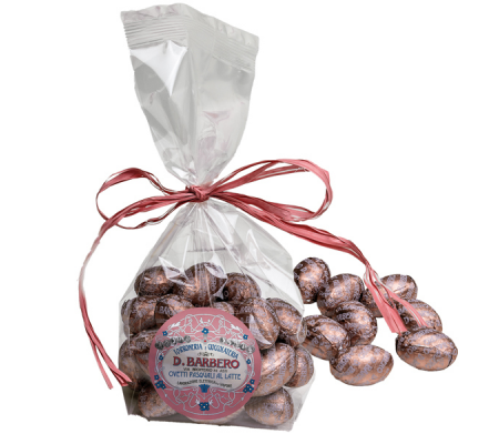 Ovetti di cioccolato al latte - in sacchetto - 200 gr - D. Barbero - OV200L - 8000813120638 - DMwebShop