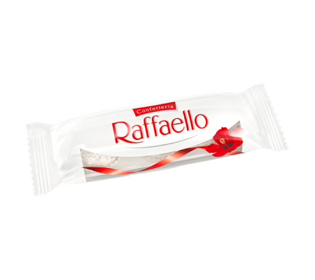 Praline Raffaello - gusto cocco-mandorla - conf 3 pezzi - Ferrero - FERA3 - 80052487 - DMwebShop