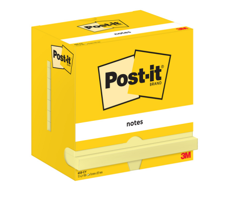 Blocco foglietti - giallo Canary - 76 x 127 mm - 100 fogli - Post-it - 7100290165 - 3134375014168 - 32015_1 - DMwebShop