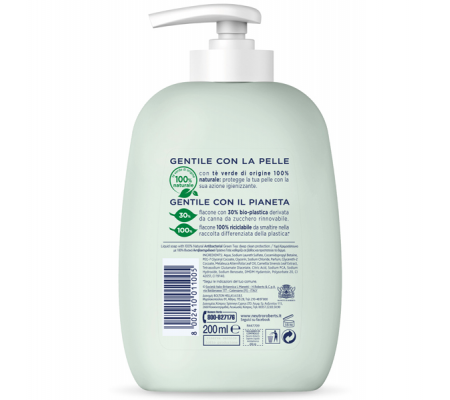 Sapone liquido Antibatterico - 200 ml - Neutro Roberts R908138 - R908762 - 8002410011005 - 91544_1 - DMwebShop