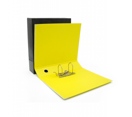 Registratore Kingbox - dorso 8 cm - protocollo - 23 x 33 cm - giallo - Starline - RXP8GI - 8025133025654 - STL4019_1 - DMwebShop