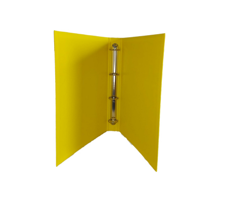 Raccoglitore King - 4 anelli tondi 30 mm - dorso 4 cm - 22 x 30 cm - rivestimento in PPL - giallo - Starline - CPPL4-30GI - 8025133025937 - STL7029_1 - DMwebShop