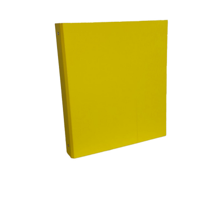 Raccoglitore King - 4 anelli tondi 30 mm - dorso 4 cm - 22 x 30 cm - rivestimento in PPL - giallo - Starline - CPPL4-30GI - 8025133025937 - STL7029_2 - DMwebShop