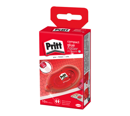 Colla a nastro Roller Compact - permanente - 8,4 mm x 10 mt - Pritt - 2120601 - 3178041321365 - 30385_1 - DMwebShop