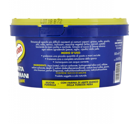 Pasta lavamani - al limone - 500 gr - Cyclon - D6017 - 8002150020459 - 31875_1 - DMwebShop